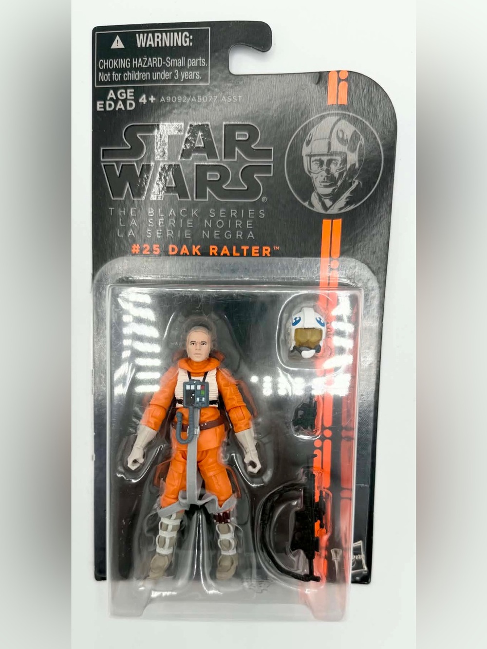 Star Wars 3.75" Action Figure Black - Dak Ralter #25